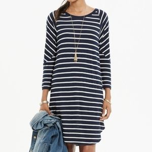Madewell striped t shirt dress